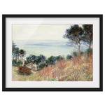 Bild Claude Monet Küste Varengeville II Papier / Kiefer - Beige - 70 x 50 cm