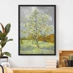 Bild Vincent van Gogh Pfirsichbaum Rosa Papier / Kiefer - Grün - 50 x 70 cm