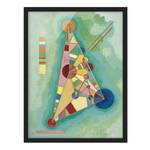 Poster con cornice Kandinsky Triangolo Carta / Pino - Multicolore - 50 x 70 cm