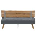 Bedframe Helsinki wild eikenhouten look/grafiet - 160 x 200cm