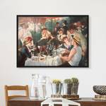 Tableau Renoir, Déjeuner des canotiers I Papier / Pin - Multicolore