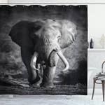 Duschvorhang Elefant Wildlife