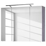 Spiegelschrank 3040 Graphit - Breite: 90 cm