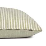 Federa per cuscino Fresh Stripe II Poliestere - Verde