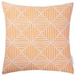 Kissenbezug Graphic Lines Baumwolle / Polyester - Orange