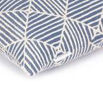 Kussensloop Graphic Lines katoen/polyester - Blauw