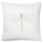 Housse de coussin Dragon Fly Polyester / Lin - Beige