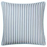 Federa per cuscino Little Stripes Poliestere / Cotone - Color blu marino