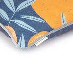 Kissenbezug Oranges Polyester / Baumwolle - Navy