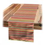 Tischläufer Horizontale Streifen Polyester - Mehrfarbig - Multicolor - 40 x 225 cm