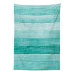 Tafelkleed Pasen mix van polyester en satijn - turquoise - 140 x 170 cm