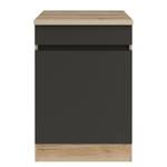 Armoire sous évier Optiklar I Anthracite - Largeur : 60 cm