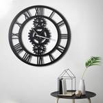 Horloge murale Lohengrin Aluminium - Noir