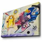 Impression sur toile Humbe Cuir / Panneau composite en bois - Multicolore - 70 x 100 cm