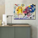 Impression sur toile Humbe Cuir / Panneau composite en bois - Multicolore - 70 x 100 cm