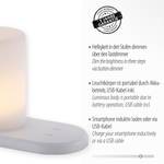 LED-tafellamp Keno polyetheen - 1 lichtbron