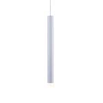 LED-hanglamp Bruno III acrylglas/aluminium/ijzer - 1 lichtbron - Zilver
