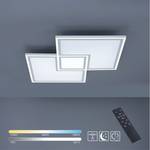 LED-Deckenleuchte Edging Polycarbonat / Eisen; Aluminium - 1-flammig