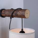 Wandlamp Bark stof/hout - 1 lichtbron