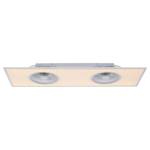 LED-plafondlamp Flat Air II polycarbonaat/ijzer, aluminium - 1 lichtbron