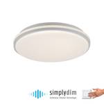 LED-plafondlamp Colin polyetheen/metaal - 1 lichtbron - Diameter: 34 cm