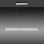 LED-Pendelleuchte Nila Kunststoff / Eisen - 2-flammig - Weiß