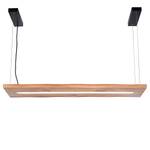 LED-hanglamp Palma I kunststof / massief pijnboomhout - 1 lichtbron