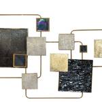 Decorazione da parete Sortellino Ferro - Nero / Oro / Argento - 128 cm x 68 cm x 5,5 cm