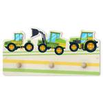 Kindergarderobe Traktor und Co Mehrfarbig