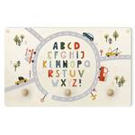 Alphabet Kreisverkehr im Kindergarderobe