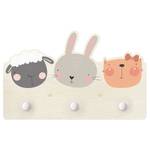 Zoo - Kindergarderobe S眉脽er Hase Schaf