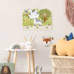 Kindergarderobe Savanne in Baby Zebra