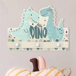 Patère enfants Dino Pastel Multicolore