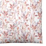 Parure de lit Nostalgic Spring I Satin mako - Rose / Blanc - 155 x 220 cm + oreiller 80 x 80 cm