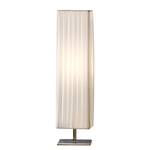 Tafellamp Villena I polyester PVC/roestvrij staal - 1 lichtbron