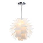 Hanglamp Peep polyester PVC/roestvrij staal - 1 lichtbron