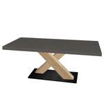 Table Macey II (Extensible) - Graphite - Largeur : 180 cm