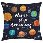 Kissenbezug Outer Space Polyester - Mehrfarbig - 40 x 40 cm