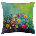 Housse de coussin Pissenlit Polyester - Multicolore - 40 x 40 cm