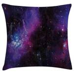 Kussensloop Nebula polyester - magenta/blauw - 50 x 50 cm