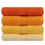 Set di asciugamani Rainbow III (4) Cotone - Giallo