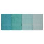 Set di asciugamani Rainbow III (4) Cotone - Mint