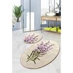 Tapis de bain Lavender (2 éléments) Micropolyamide - Multicolore