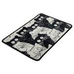 Tapis de bain White Cats Micropolyamide - Noir / Blanc