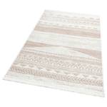 Laagpolig vloerkleed Median katoen - beige - 120 x 180 cm