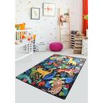Tapis enfant Zoo Velours / Polyester - Multicolore