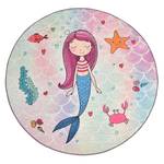 Tapis enfant Mermaid Velours / Polyester - Multicolore