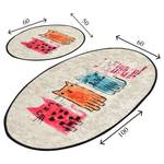 Tapis de bain Baby Cats (2 éléments) Velours- Multicolore