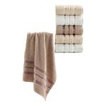 Serviettes Flos (lot de 6) Coton / Vortex - Marron