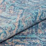 Laagpolig vloerkleed Giverny polyester - blauw - 150 x 230 cm